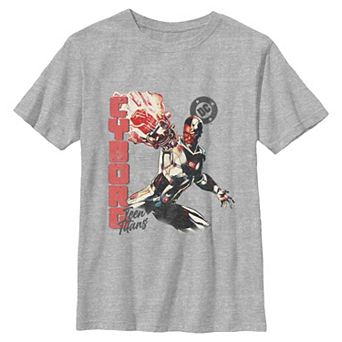 Boys 6-20 Teen Titans Cyborg Poster Graphic Tee
