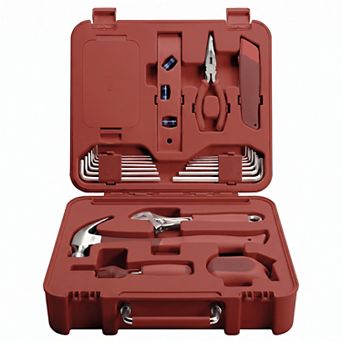 TINKR Full Modern Tool Box and Workstation 9 pc Set