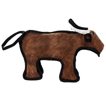 Tuffy Jr. Barnyard Bull Pet Toy