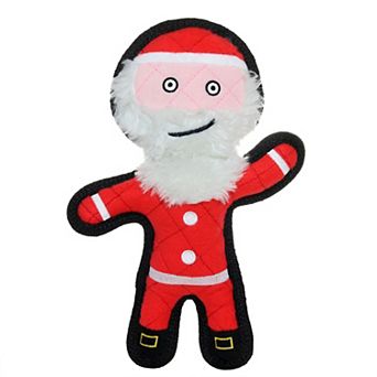 Tuffy Holiday Santa Pet Toy