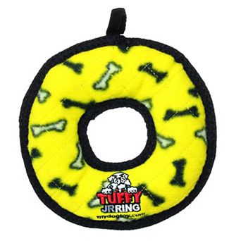 Tuffy Jr. Interactive Yellow Ring Pet Toy