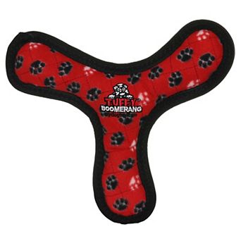 Tuffy Red Boomerang Interactive Pet Toy