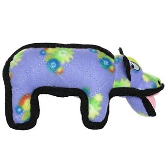 Tuffy Jr. Zoo Hippo Interactive Pet Toy