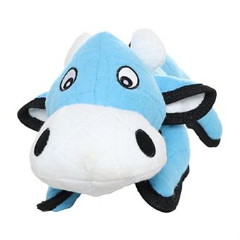 Tuffy Interactive Barnyard Cow Dog Toy