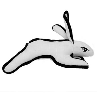 Tuffy Interactive Barnyard Rabbit Dog Toy