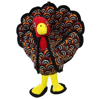 Tuffy Barnyard Turkey Interactive Pet Toy