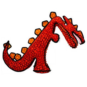 Tuffy Dinosaur Destructosaurus Interactive Pet Toy