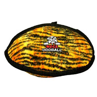 Tuffy Mega Odd Ball Tiger Interactive Pet Toy