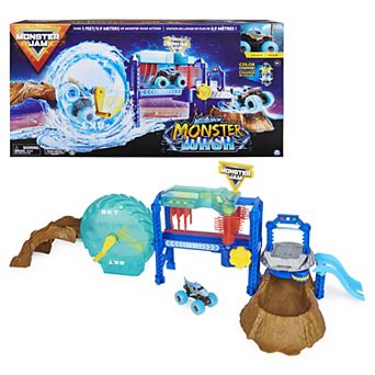 Monster Jam Megalodon Monster Wash Interactive Water Playset