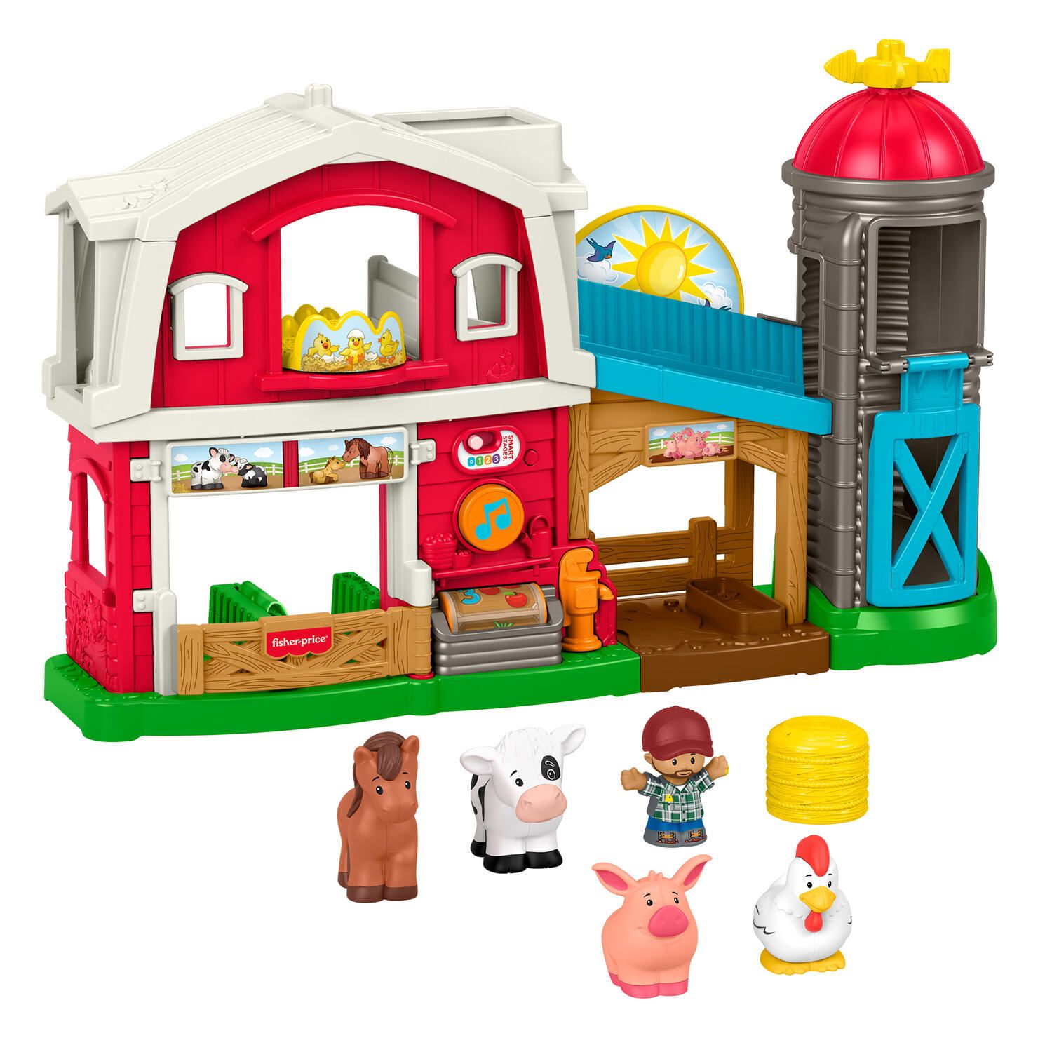 Детский игровой набор Little People Caring Fun Animal Farm Playset