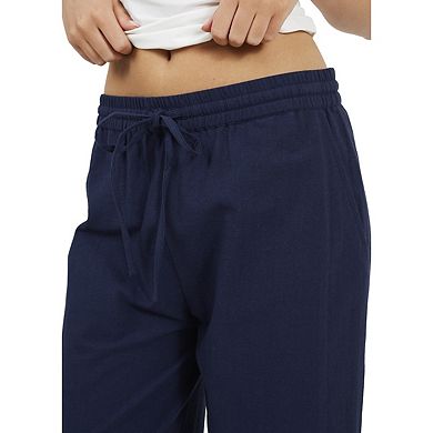 Brave Soul Womens/Ladies Linen Straight Trousers