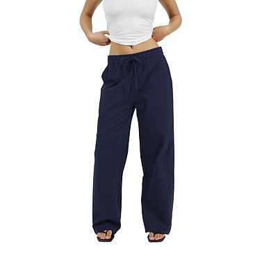 Brave Soul Womens/Ladies Linen Straight Trousers