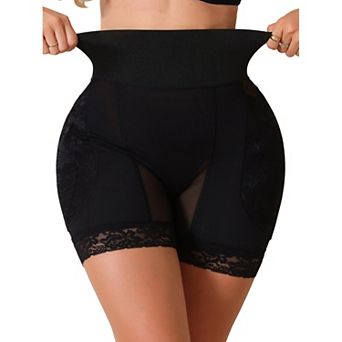 Hip Enhancer for Women Padded Shapewear Hip Lifter Lace Trim Tummy Control Underwear