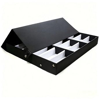 18 pc Sunglasses Organizer Eyewear Display Storage Case Tray