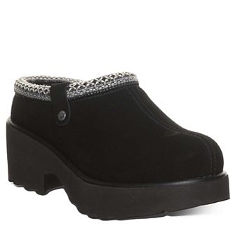Bearpaw Haven Women's Suede Clogs Slip-On Comfort Clog Shoes