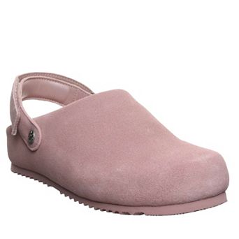 Bearpaw April Women's Slingback Suede Clogs