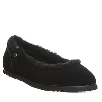 Bearpaw Delphi Women's Faux Fur Slip-On Ballet Flats