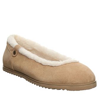 Bearpaw Delphi Women's Faux Fur Slip-On Ballet Flats