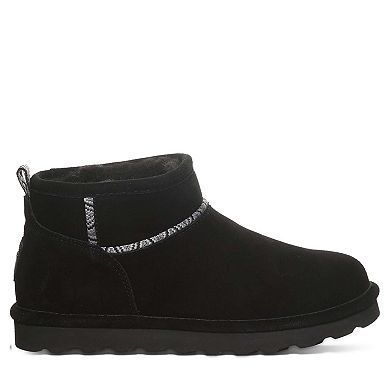 Bearpaw Akira Women's Suede Ankle Boots With Slip-On Design