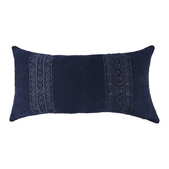 Levtex Home Textured Embroidered Belvedere Throw Pillow
