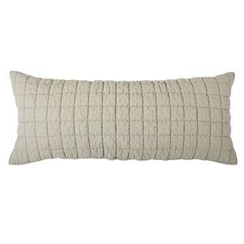 Levtex Home Quilted Lumbar Throw Pillow Cover