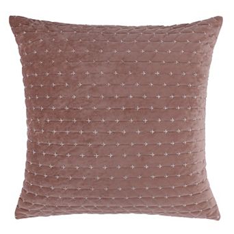 Levtex Home Velvet Stitch Decorative Throw Pillow