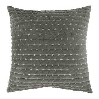 Levtex Home Velvet Stitch Decorative Throw Pillow