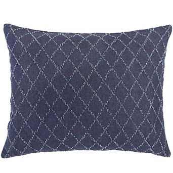 Levtex Home Heritage Bloom Diamond Decorative Throw Pillow