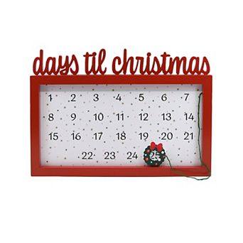 Christmas Countdown Frame
