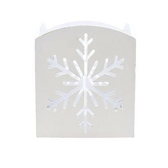 Snowflake Tabletop Decorative Container