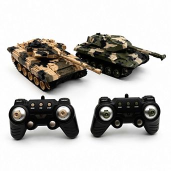Flipo RC Battle Tank 2 pc Remote Control Vehicle Set