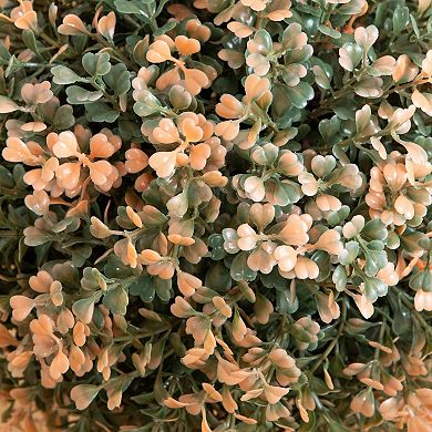 nearly natural 2-ft. UV Resistant Artificial Double Ball Boxwood Topiary Tree