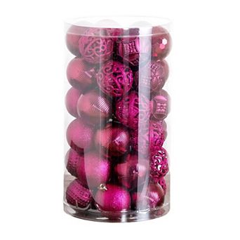 nearly natural 37 pc Shatterproof Christmas Ornament Set