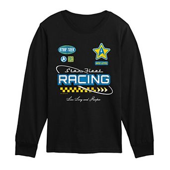 Boys 8-20 Star Trek Star Fleet Long Sleeve Graphic Tee