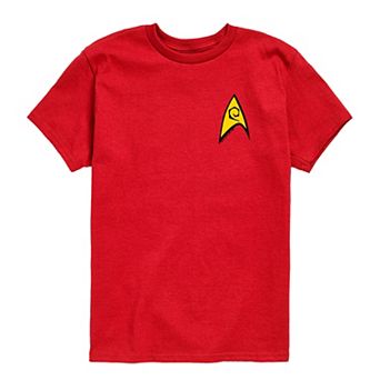 Boys 8-20 Star Trek Engineering Delta Shield Short Sleeve Graphic Tee