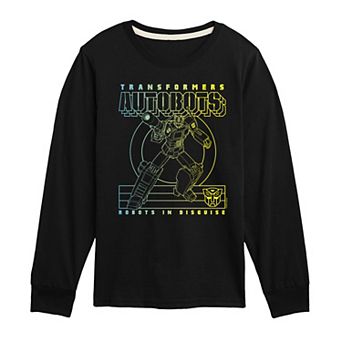 Boys 8-20 Transformers Autobots "Robots In Disguise" Long Sleeve Graphic Tee