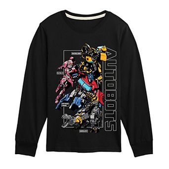 Boys 8-20 Transformers Autobots Collage Long Sleeve Graphic Tee