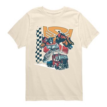 Boys 8-20 Transformers Optimus Prime Short Sleeve Graphic Tee