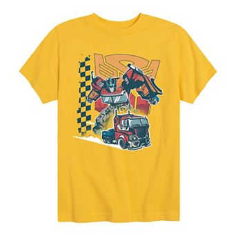 Boys 8-20 Transformers Optimus Prime Short Sleeve Graphic Tee