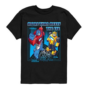 Boys 8-20 The Transformers Optimus Prime & Bumblebee Short Sleeve Graphic Tee