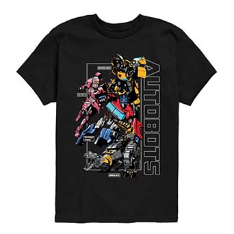 Boys 8-20 Transformers Autobots Collage Short Sleeve Graphic Tee