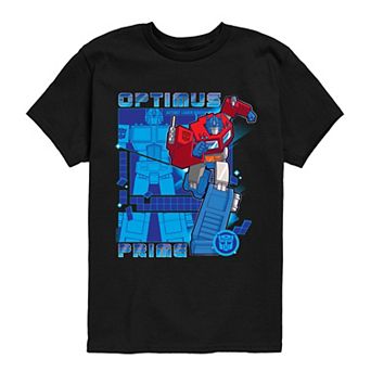 Boys 8-20 Transformers Optimus Prime Short Sleeve Graphic Tee