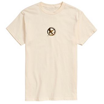 Men's The Hunger Games Mockingjay Pin Short Sleeve Graphic T-Shirt