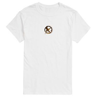 Men's The Hunger Games Mockingjay Pin Short Sleeve Graphic T-Shirt