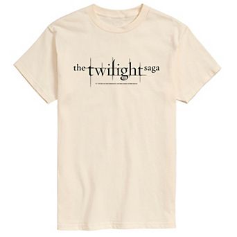 Men's The Twilight Saga Logo Short Sleeve Graphic T-Shirt