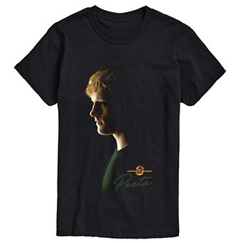 Men's The Hunger Games Peeta Portrait Short Sleeve Graphic T-Shirt
