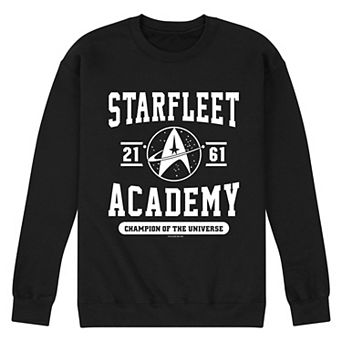 Men's Star Trek Starfleet Academy Collegiate Crew Fleece Sweatshirt