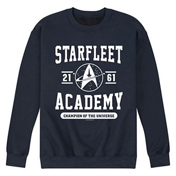 Men's Star Trek Starfleet Academy Collegiate Crew Fleece Sweatshirt