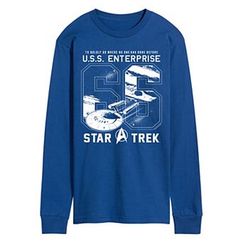 Men's Star Trek U.S.S. Enterprise '66 Long Sleeve Graphic T-Shirt