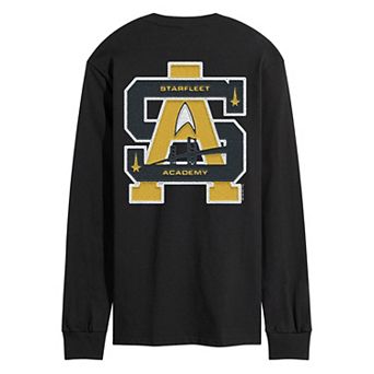 Men's Star Trek Starfleet Academy Est. 2161 Long Sleeve Graphic T-Shirt